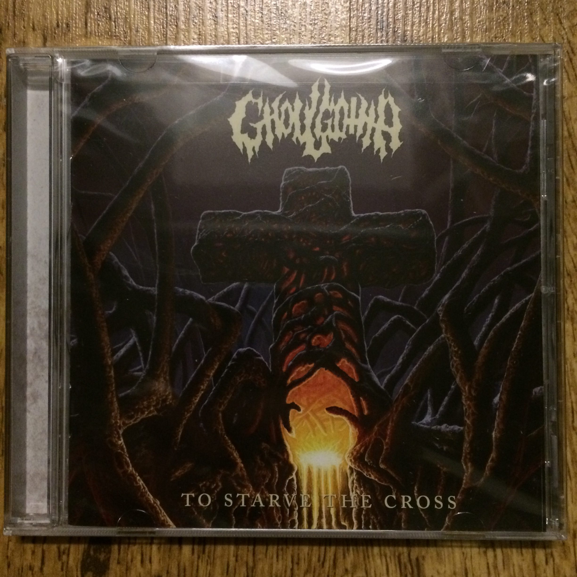 Photo of the Ghoulgotha - "To Starve the Cross" CD
