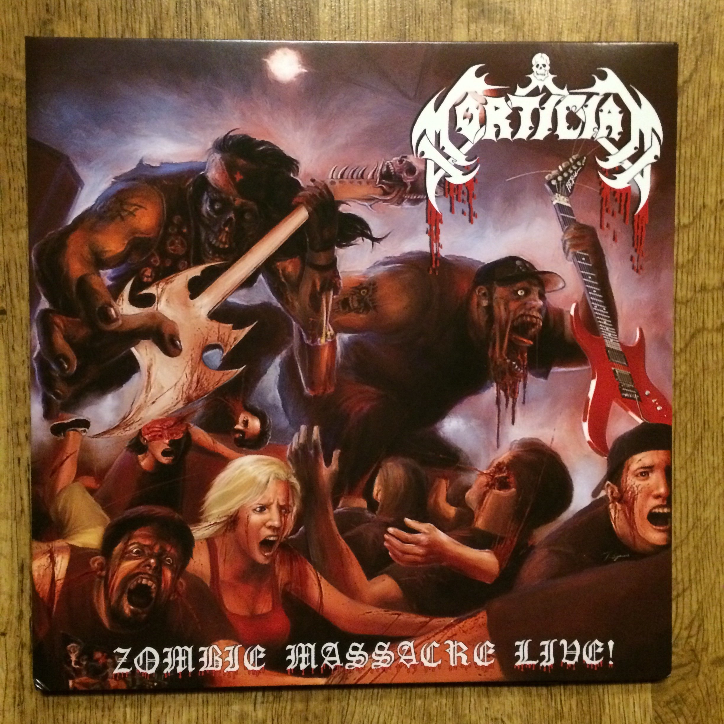 Photo of the Mortician - "Zombie Massacre Live" 2LP (Black vinyl)
