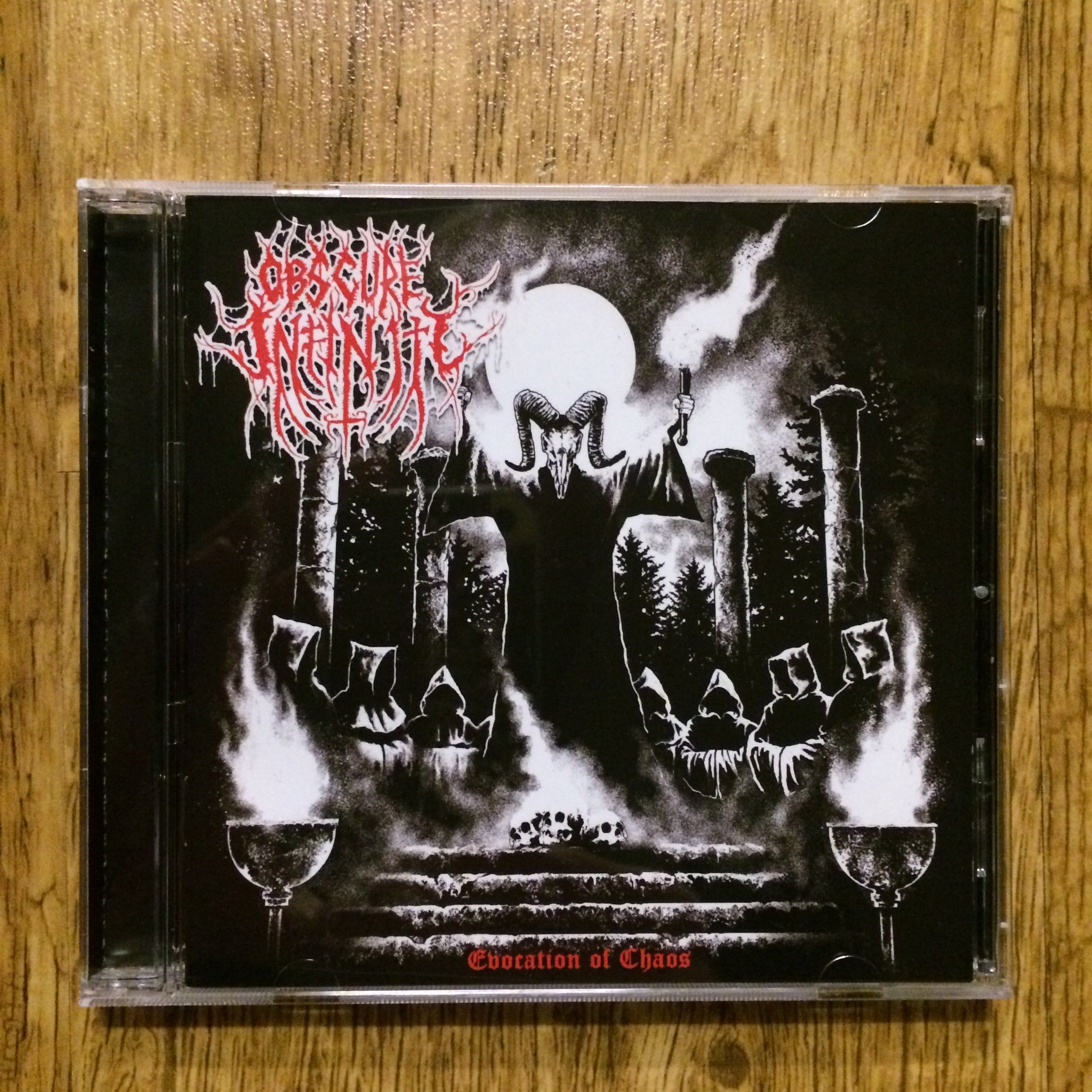 Photo of the Obscure Infinity - "Evocation of Chaos" CD