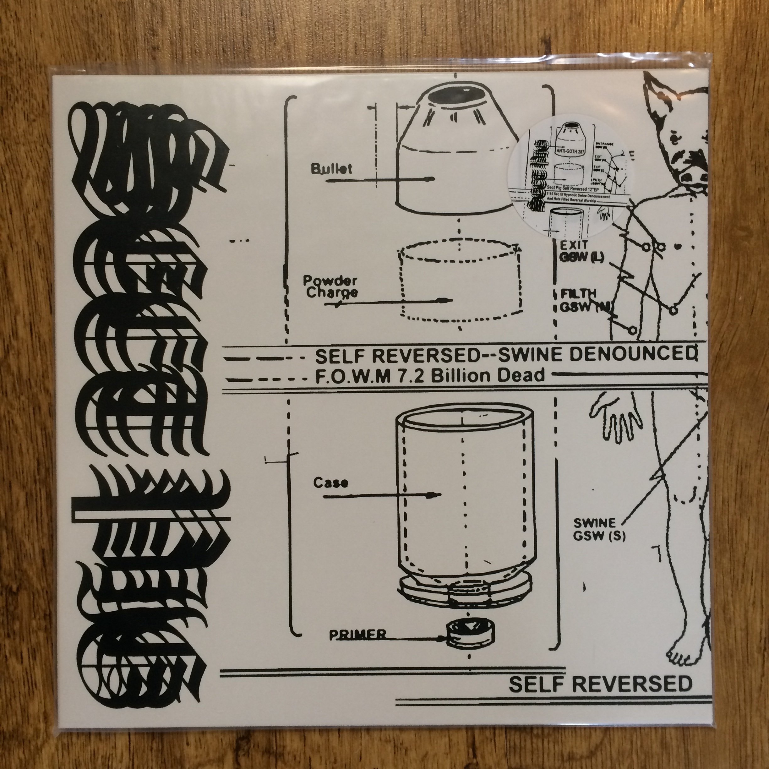 Photo of the Sect Pig - "Self Reversed" LP (Black vinyl)