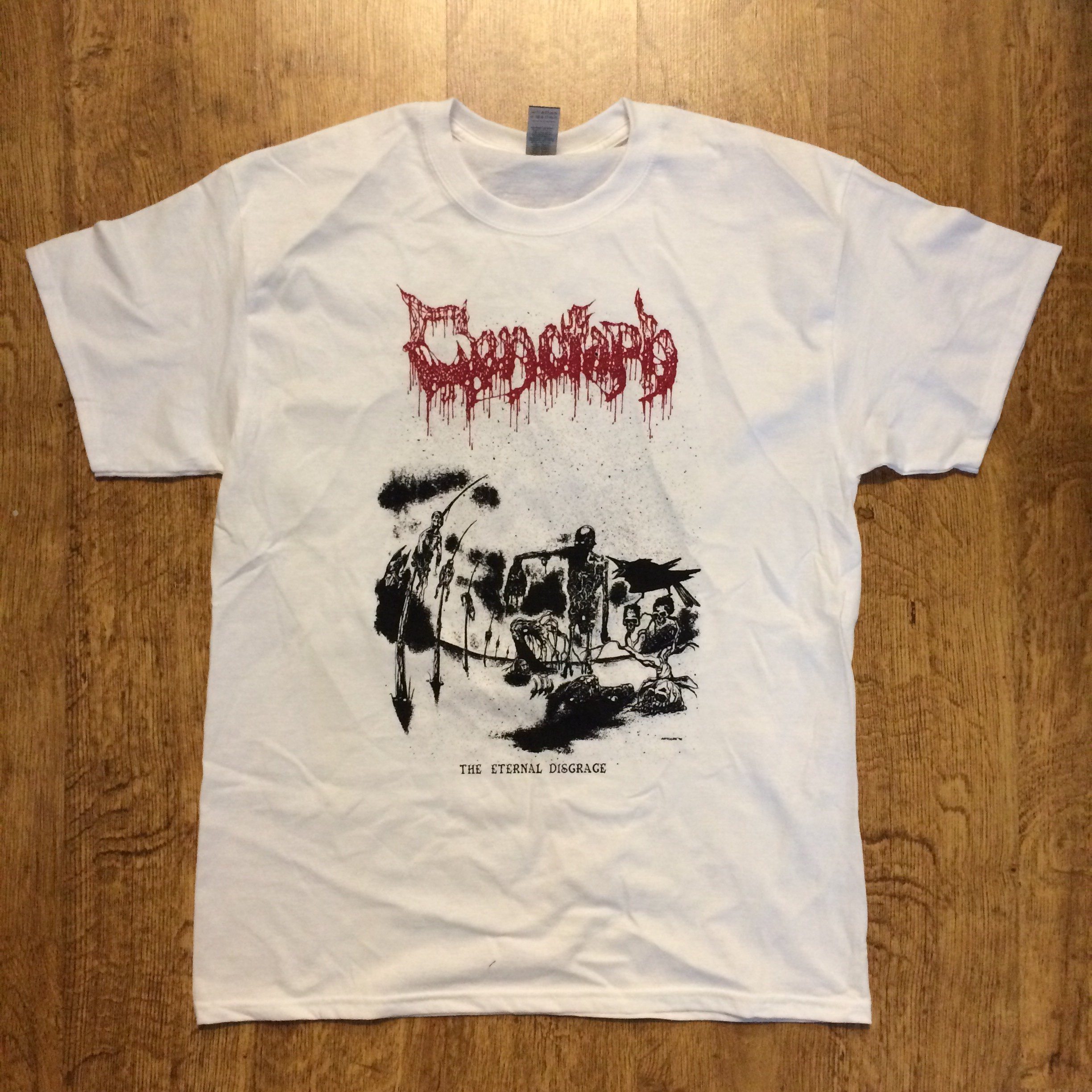 Photo of the Cenotaph - "The Eternal Disgrace" T-shirt (White)