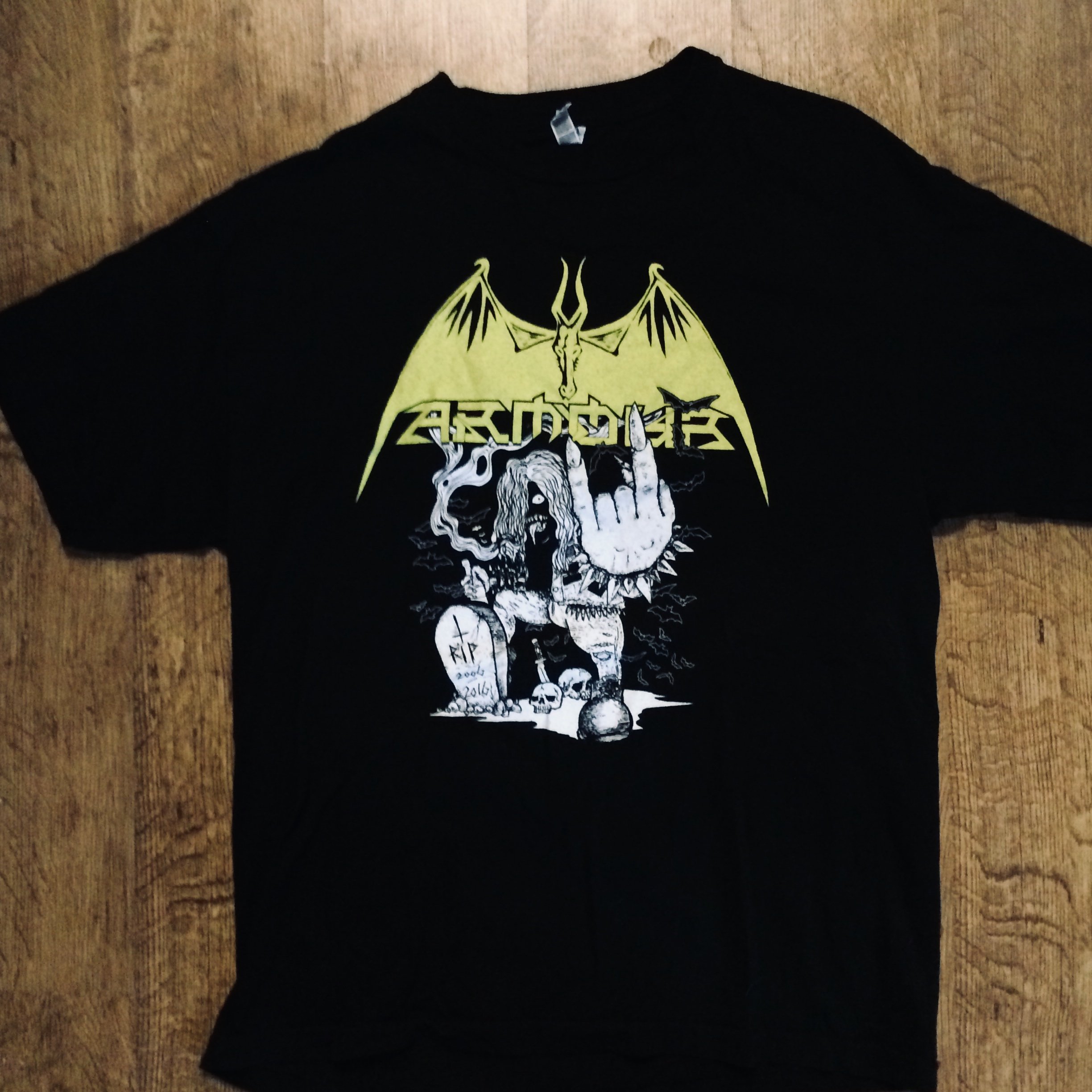 Photo of the Armour - "See You In Valhalla" T-shirt (Black)