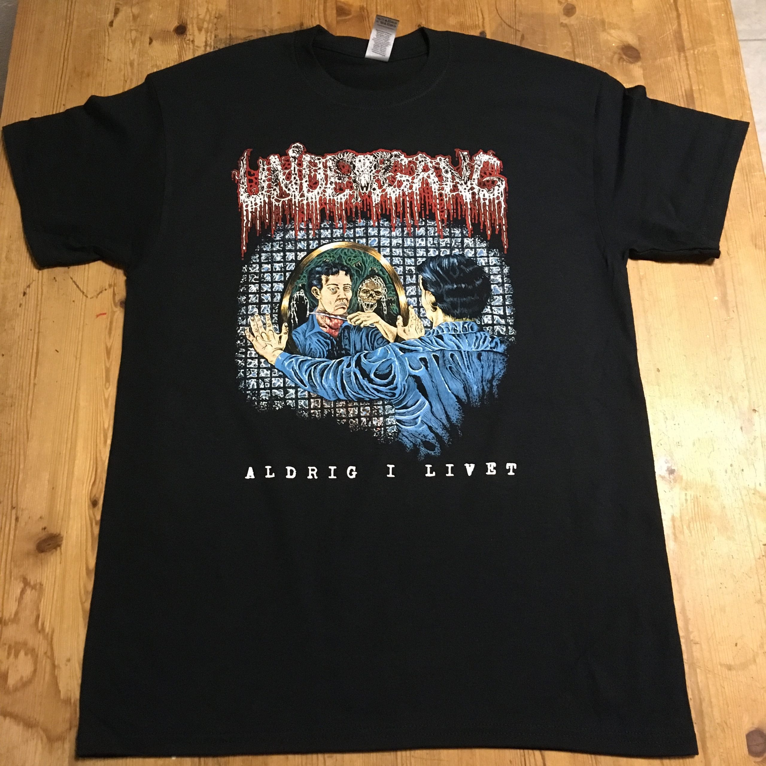 Photo of the Undergang - "Aldrig i livet" #2 T-shirt (Black)