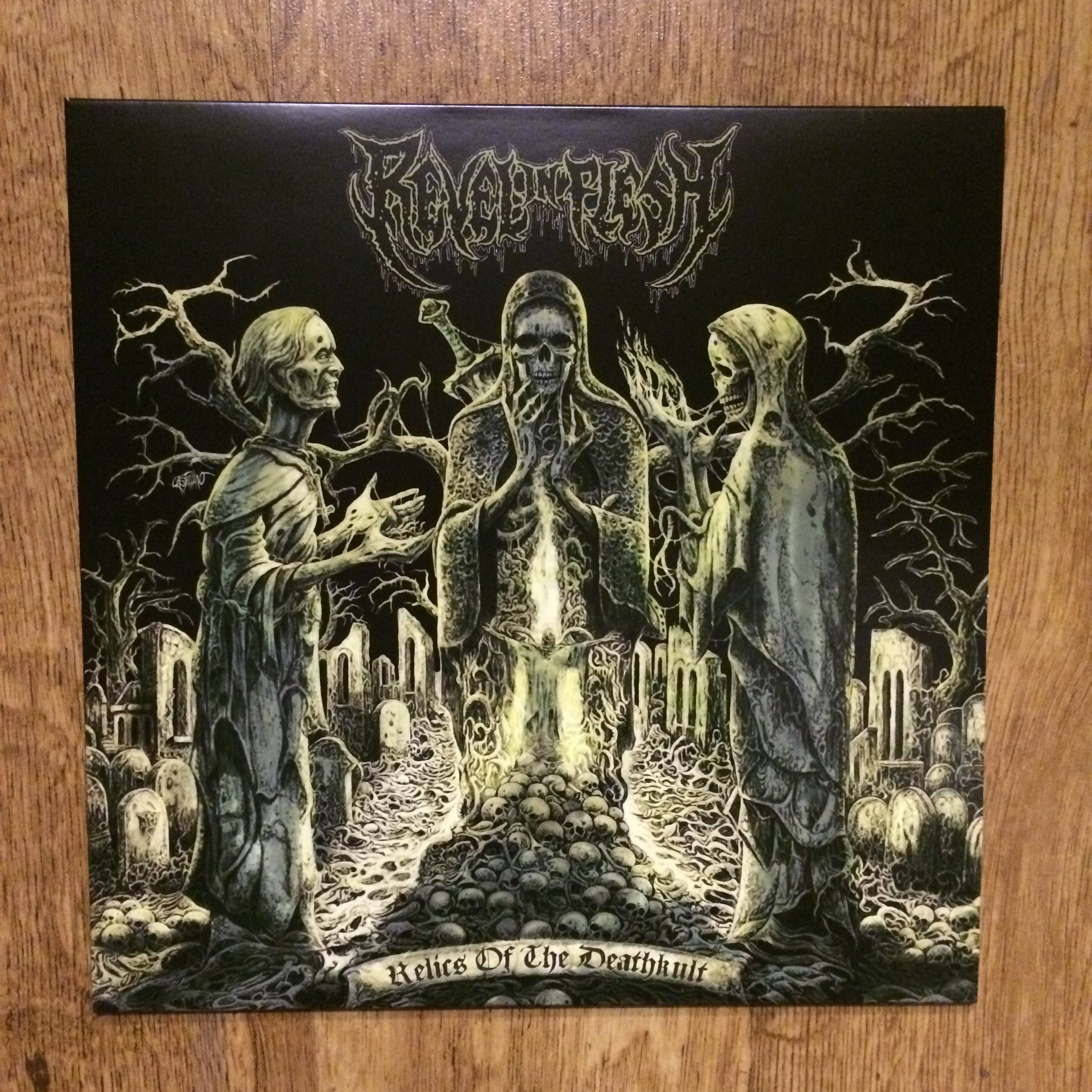Photo of the Revel in Flesh - "Relics of the Deathkult" LP