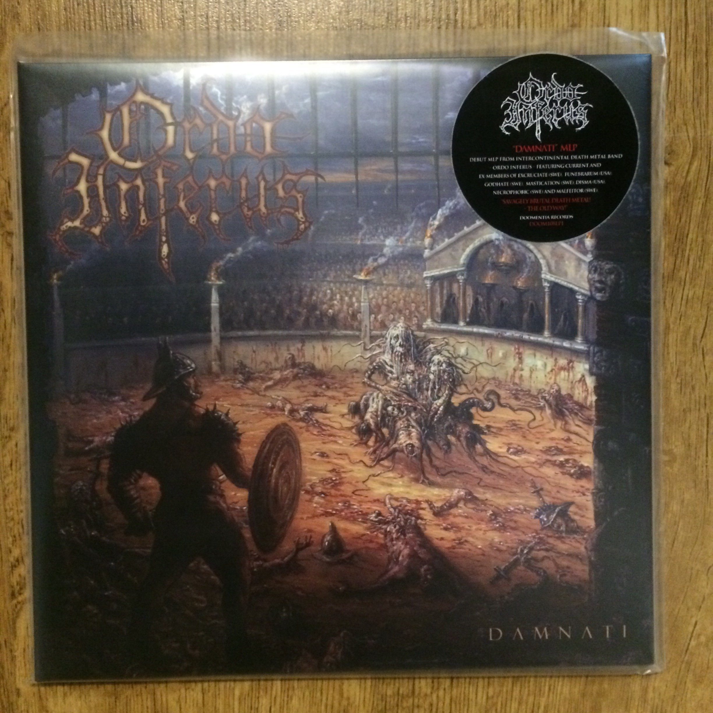 Photo of the Ordo Inferus - "Damnati" 10" (Black vinyl)