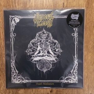Photo of the Funeral Leech - "Death Meditation" LP (Beer and Black vinyl)