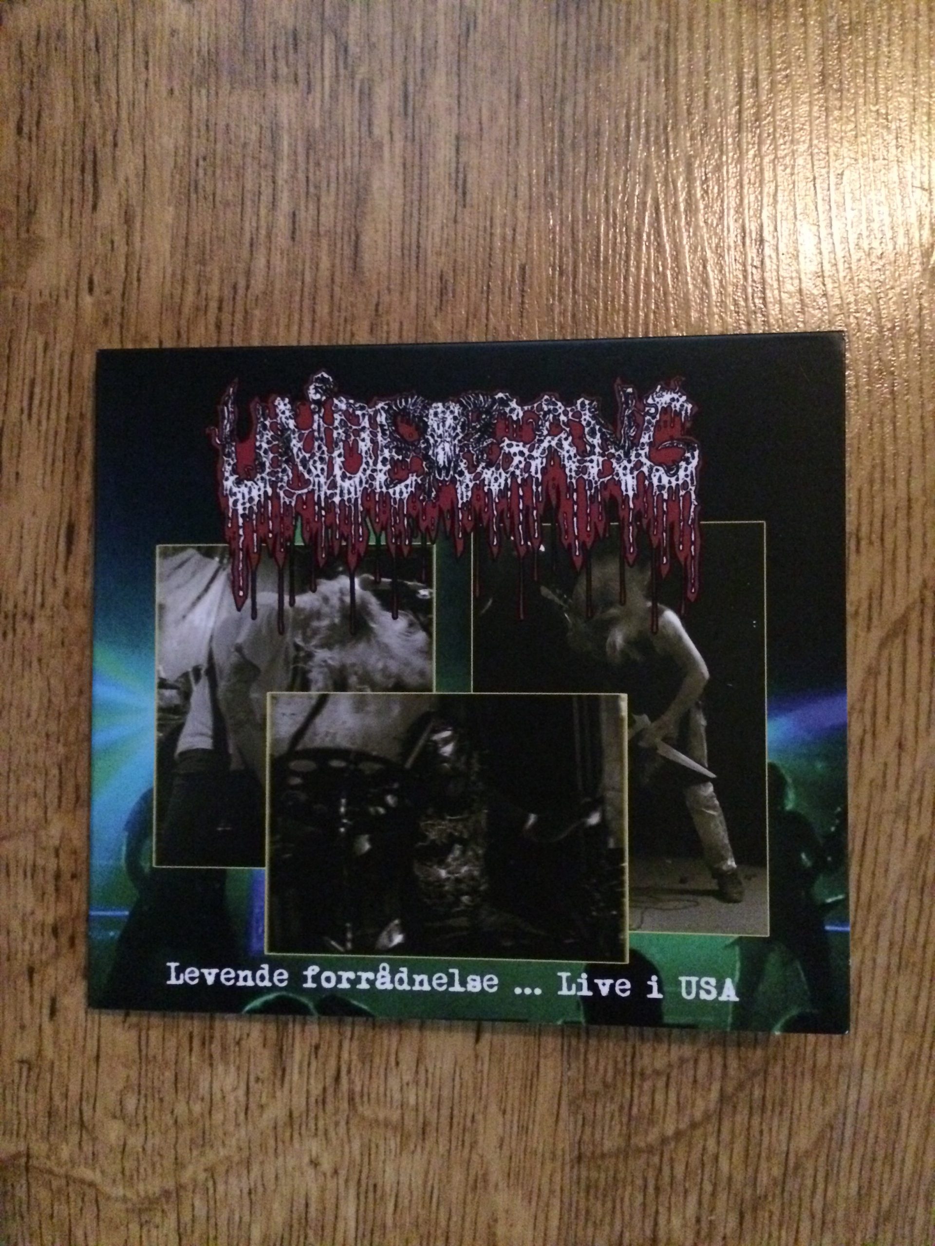 Photo of the Undergang - "Levende forrådnelse ... Live i USA" digipack CD