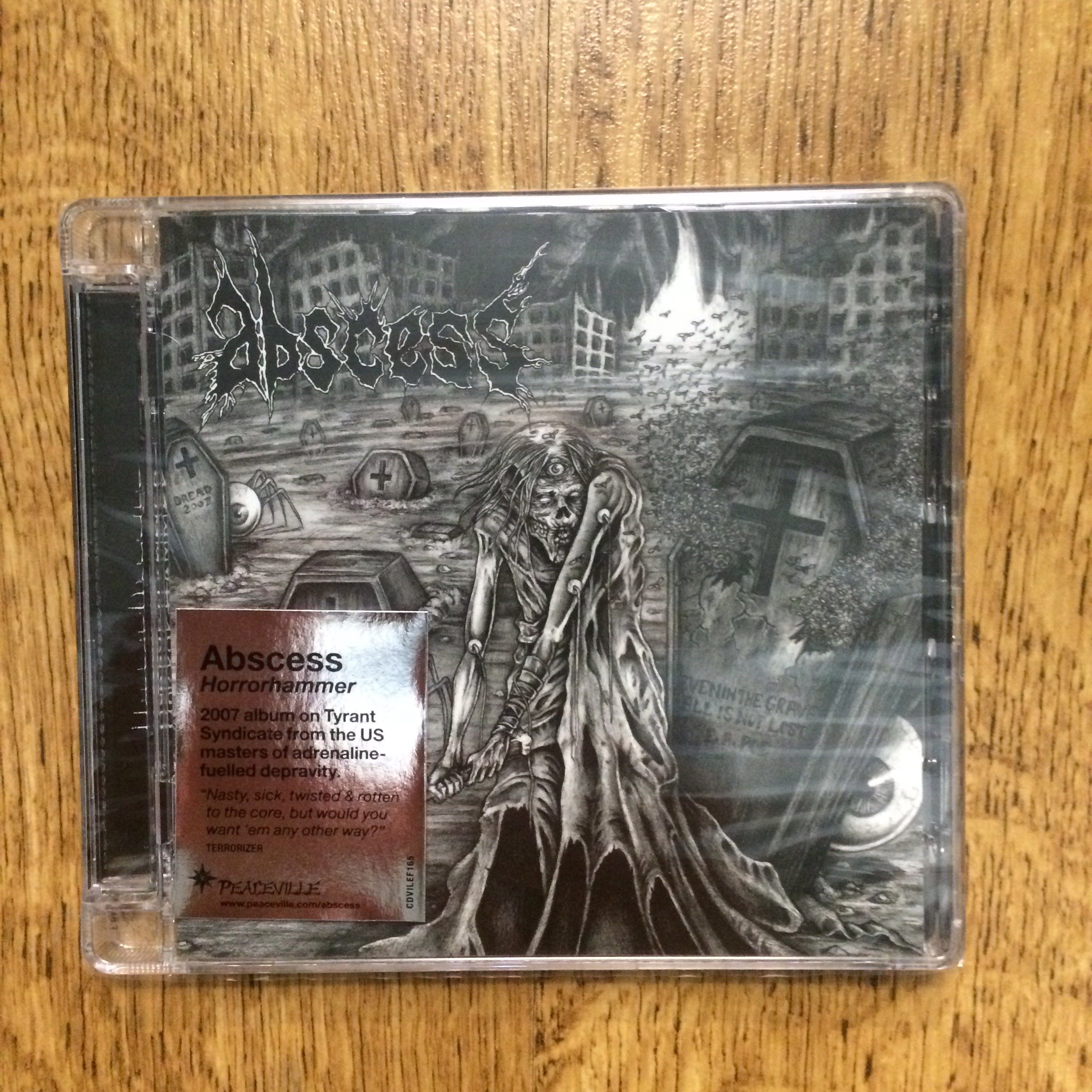 Photo of the Abscess - "Horrorhammer" CD