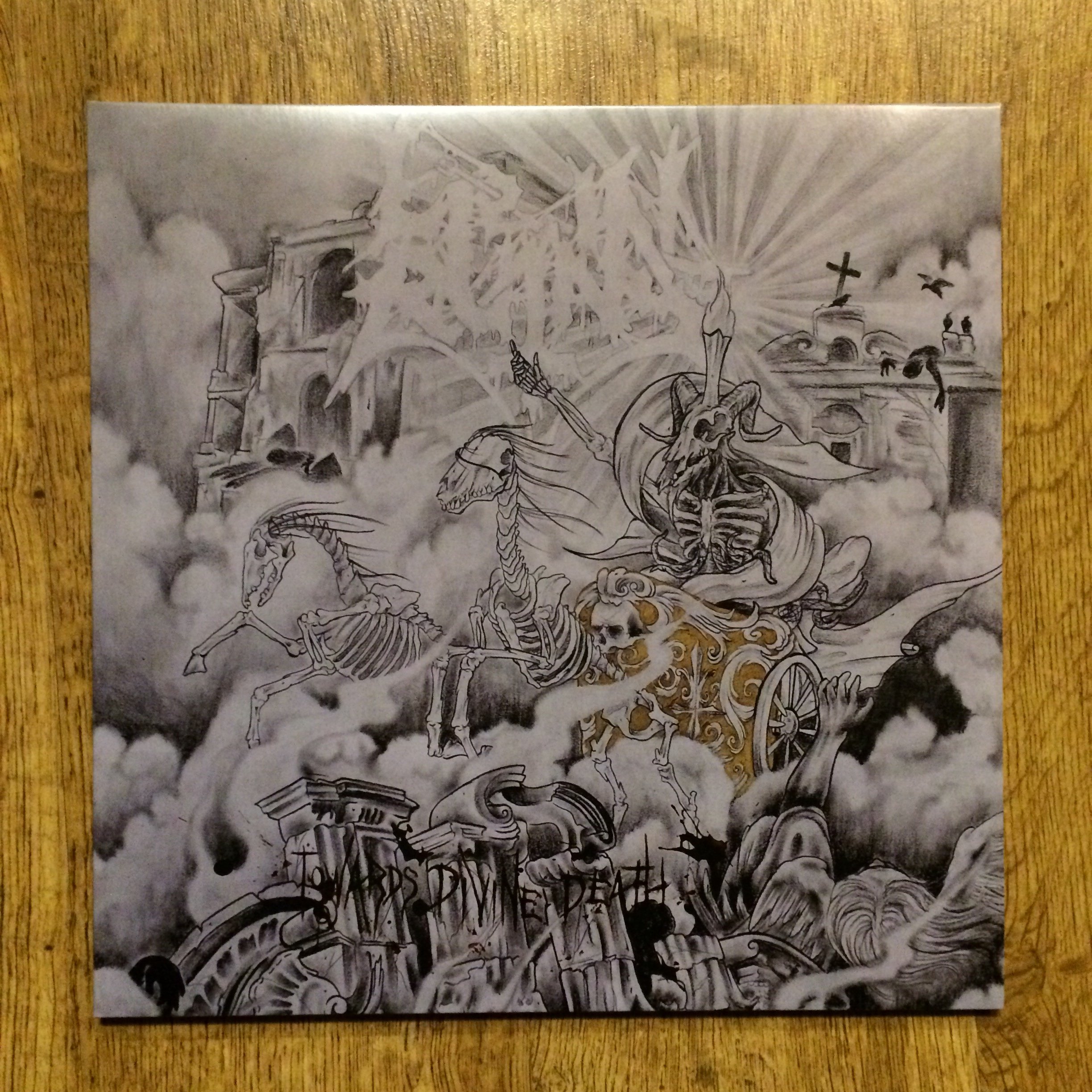 Photo of the Lie in Ruins - "Towards Divine Death" 2LP (black vinyl)