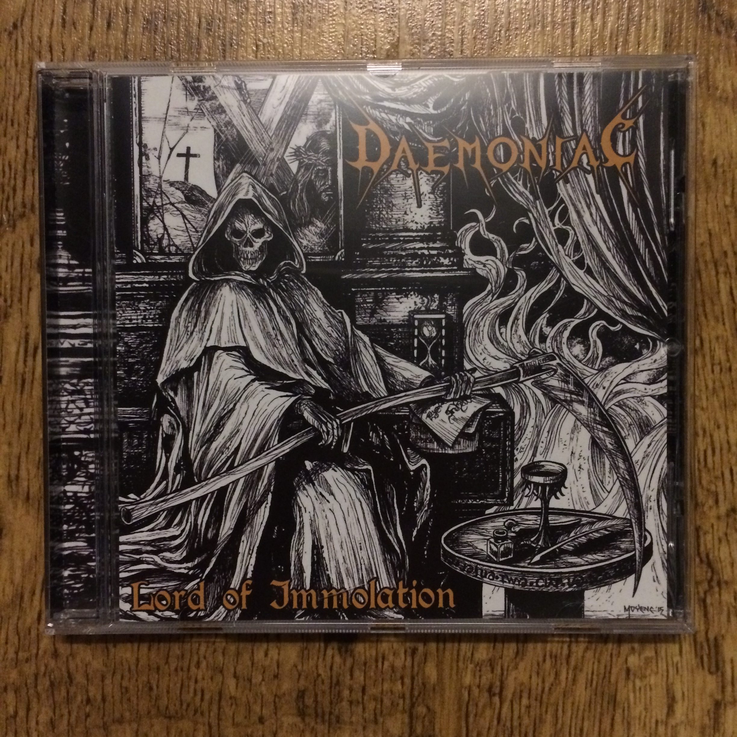 Photo of the Daemoniac - "Lord of Immolation" CD