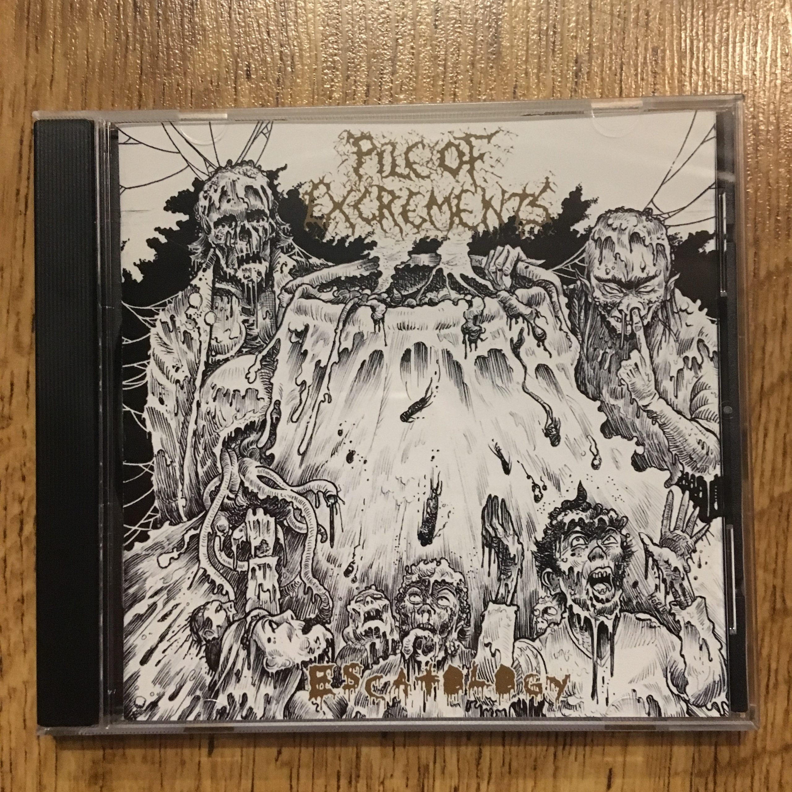 Photo of the Pile of Excrements - "Escatology" CD