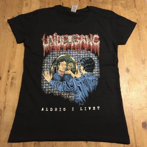 Photo of the Undergang - "Aldrig i livet" ladies T-shirt (Black)