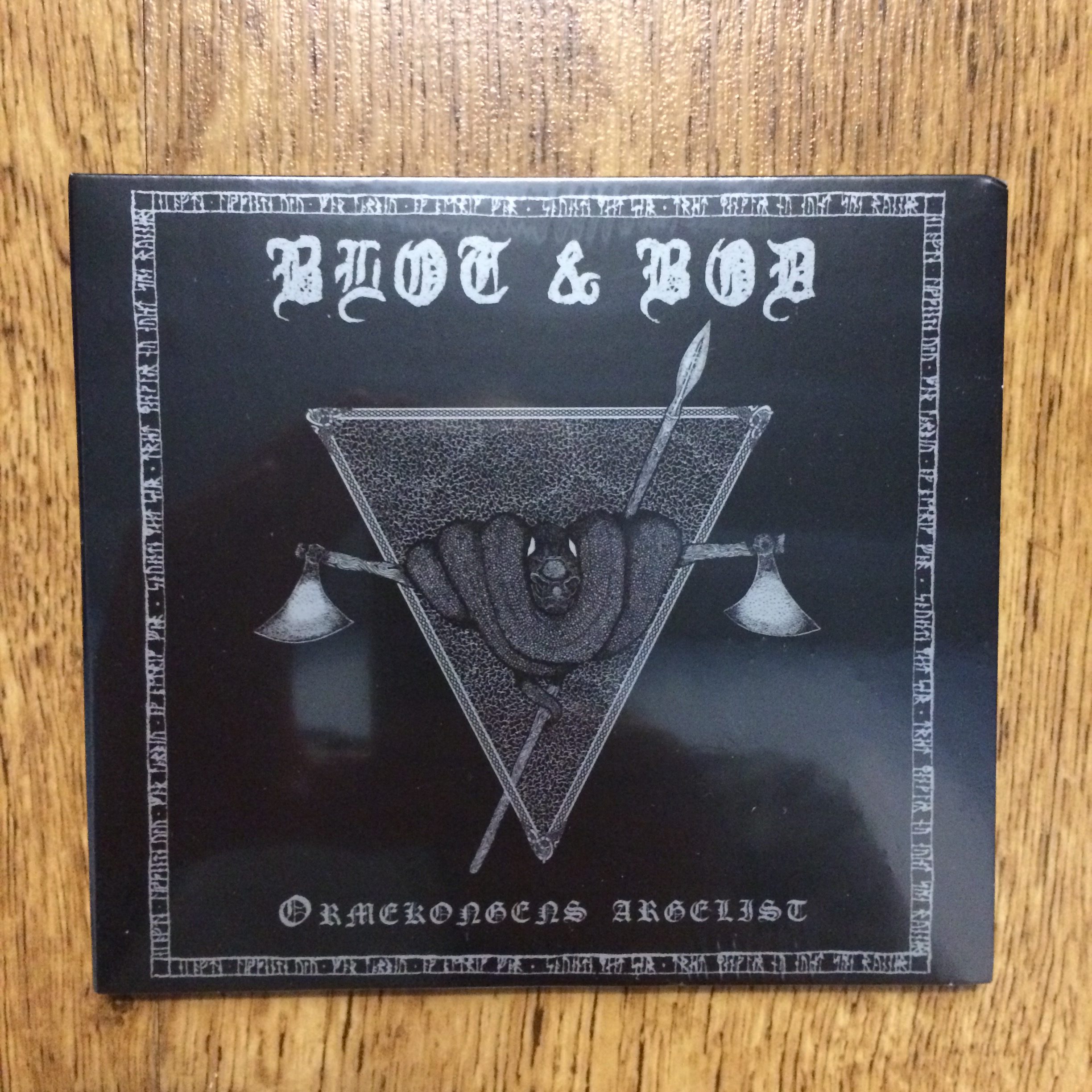 Photo of the Blot & Bod - "Ormekongens argelist" CD