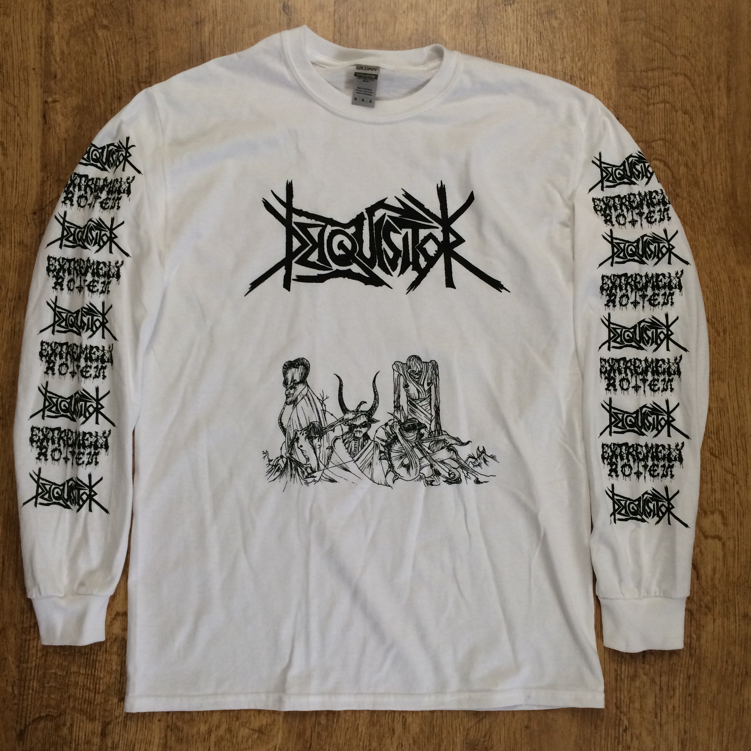 Photo of the Deiquisitor - "Creatures" - Long sleeve (White)