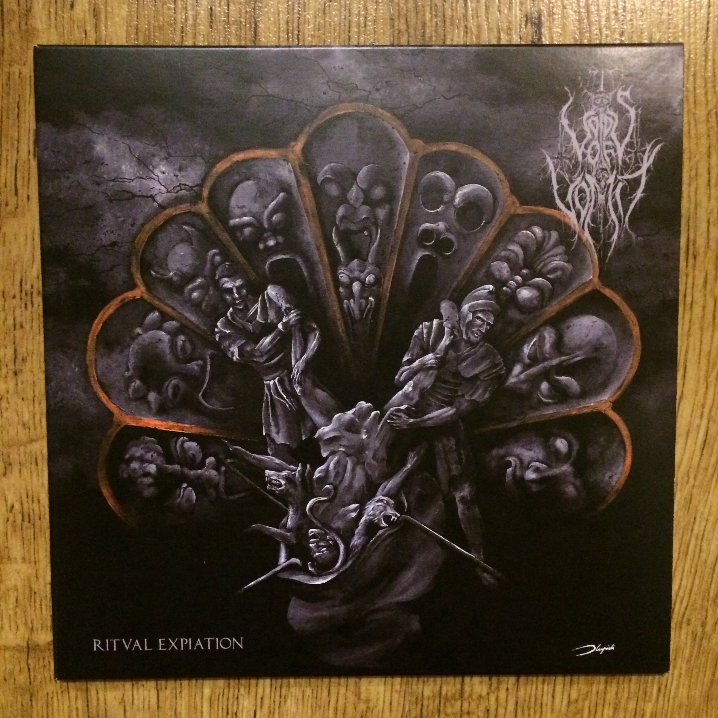 Photo of the Voids of Vomit - "Ritval Expiation" EP (Black vinyl)
