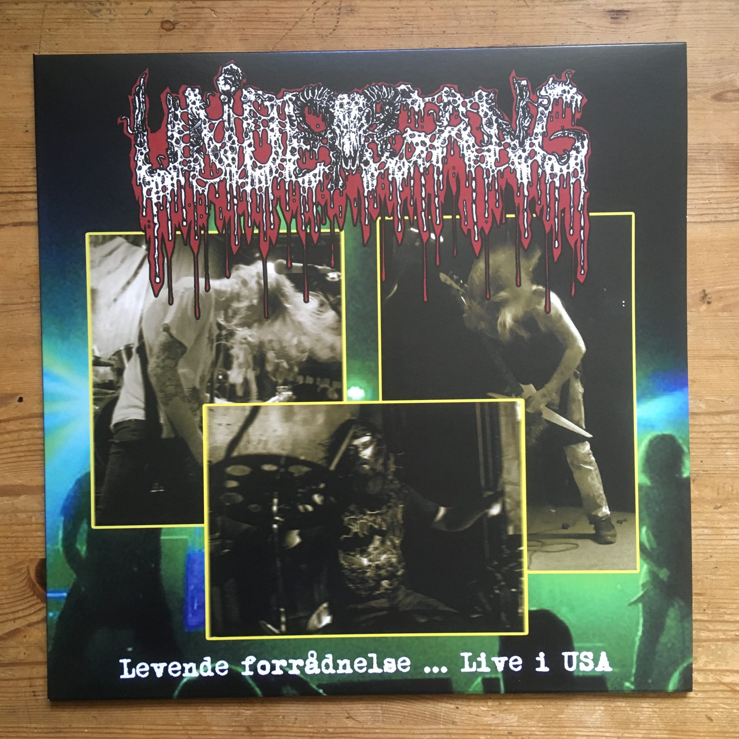Photo of the Undergang - "Levende forrådnelse ... Live i USA" LP (Black vinyl)