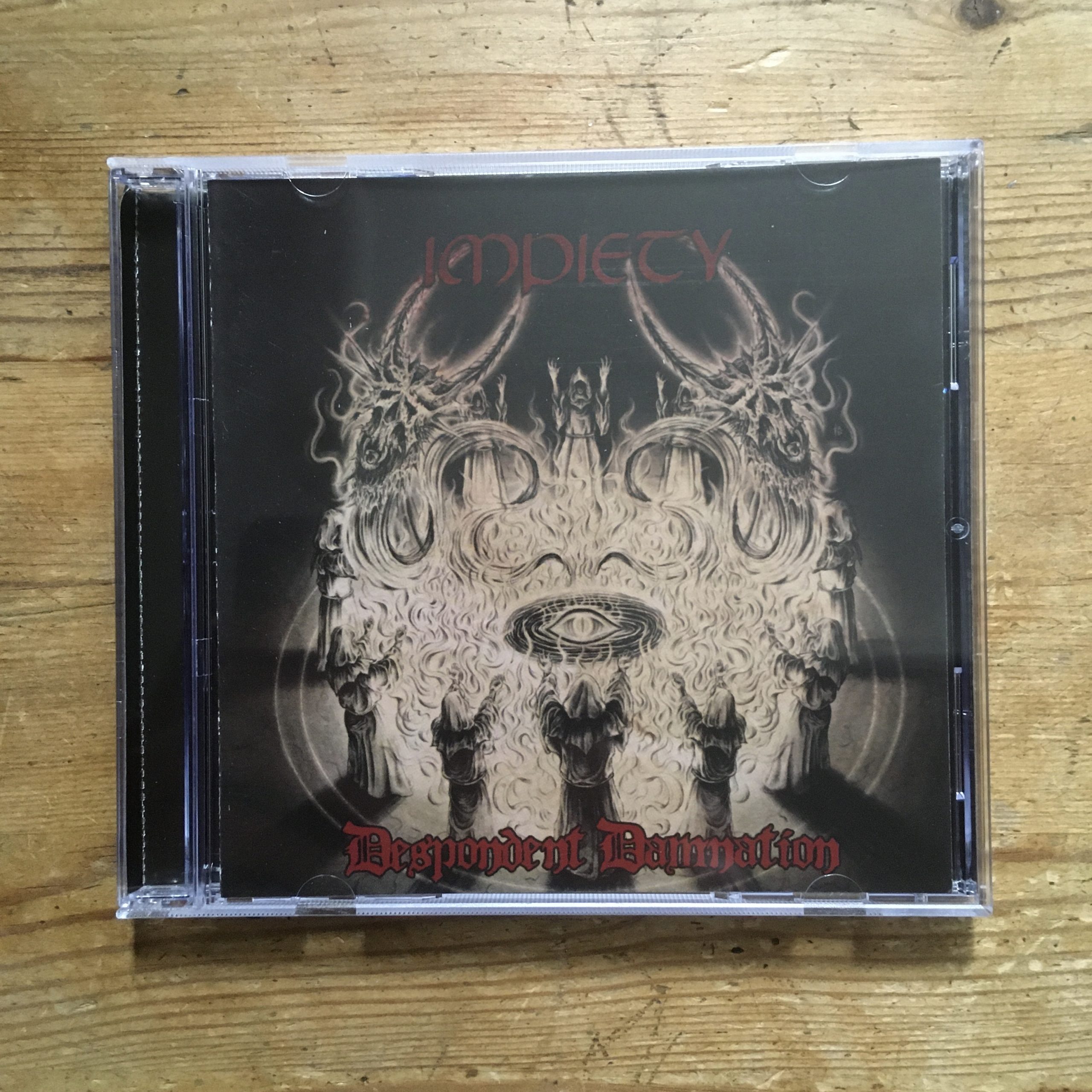 Photo of the Impiety - "Despondent Damnation" CD