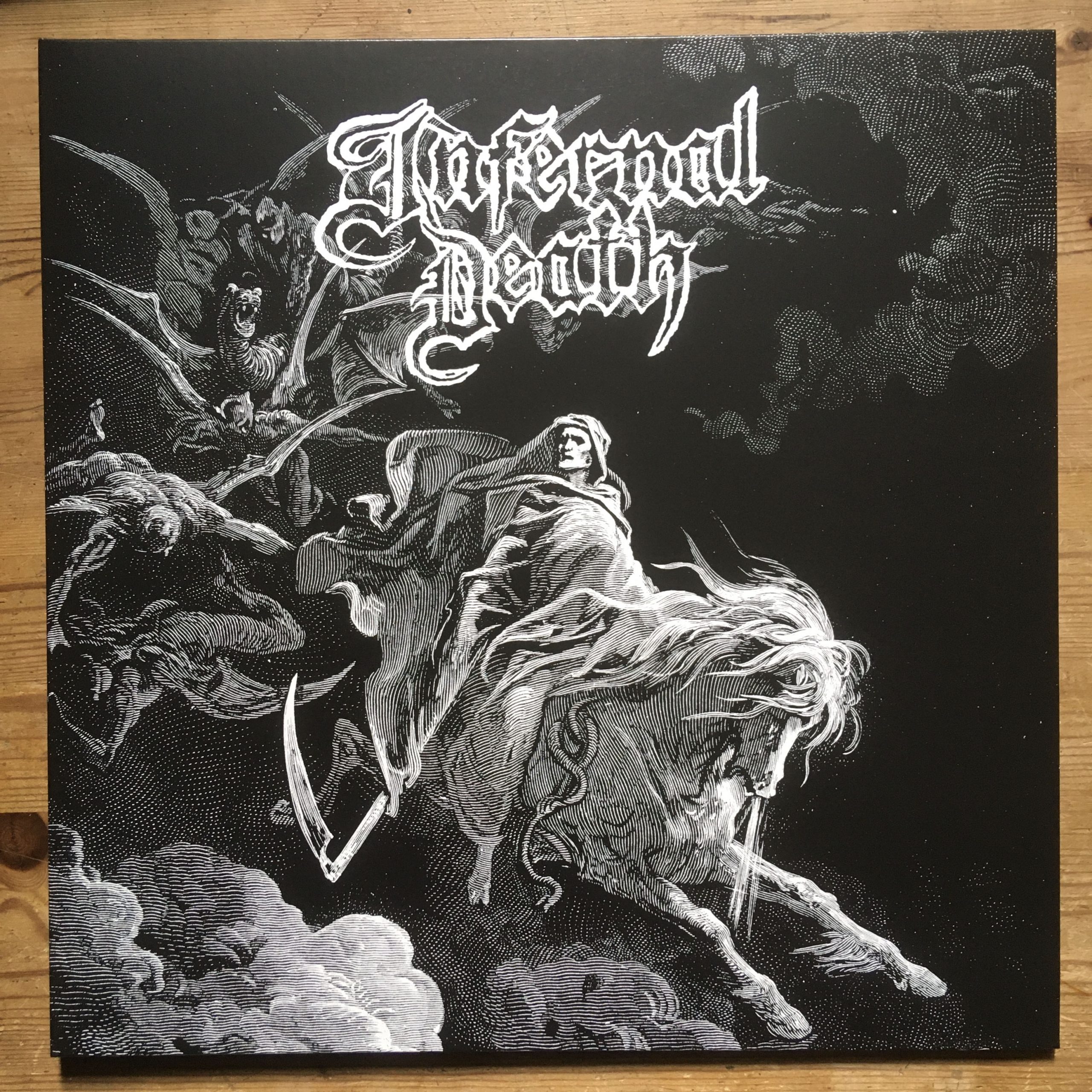 Photo of the Infernal Death - "Demo #1 / A Mirror Blackened" 2LP