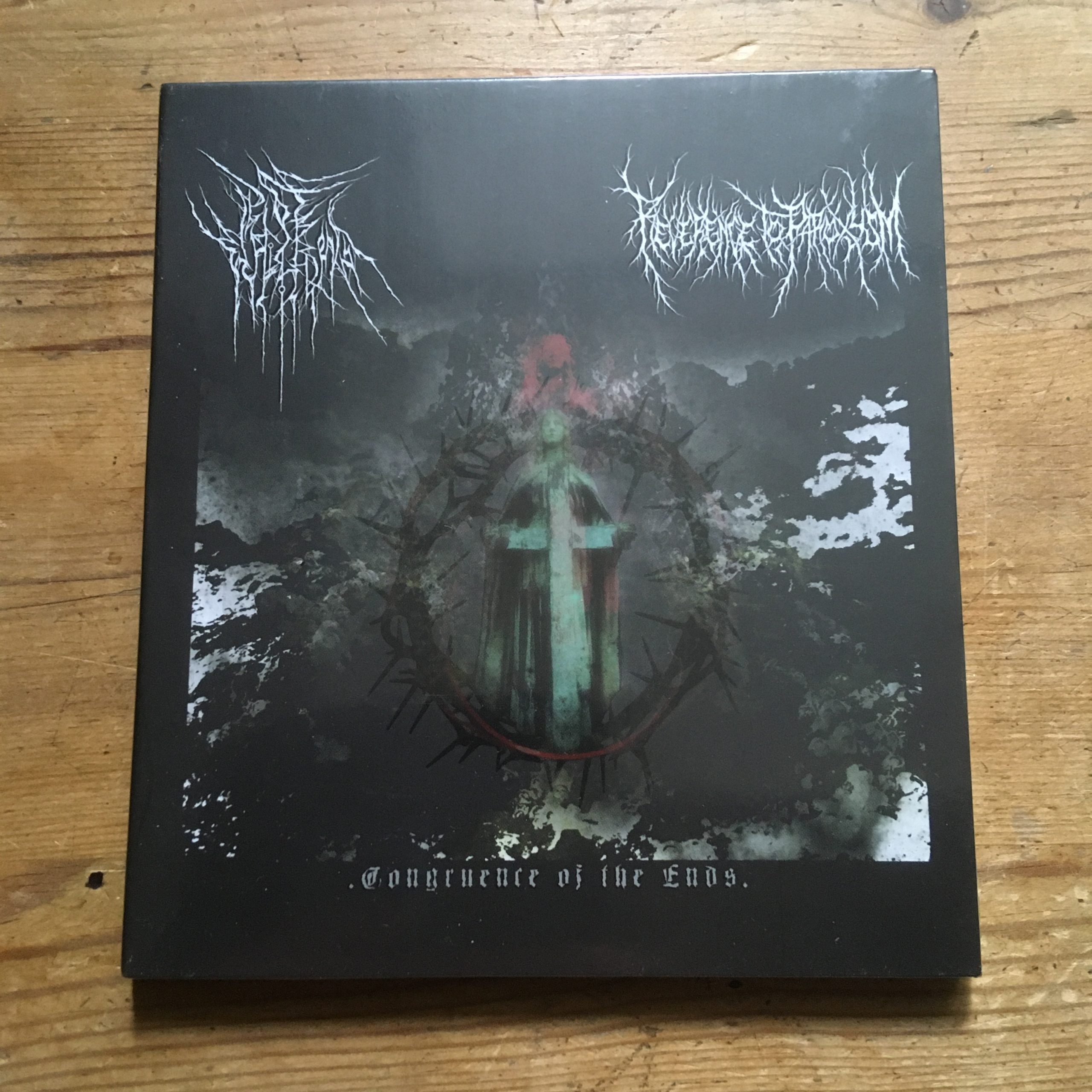 Photo of the Pestilength / Reverence to ParOxysm - "Congruence of the Ends." digipack CD
