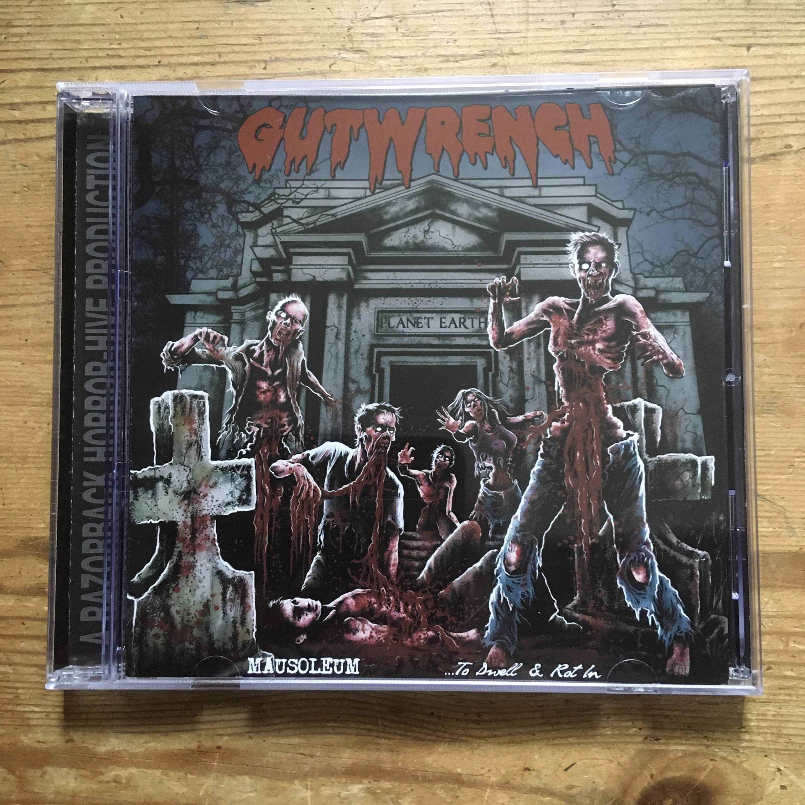 Photo of the Gutwrench - "Mausoleum ...To Dwell & Rot In" CD