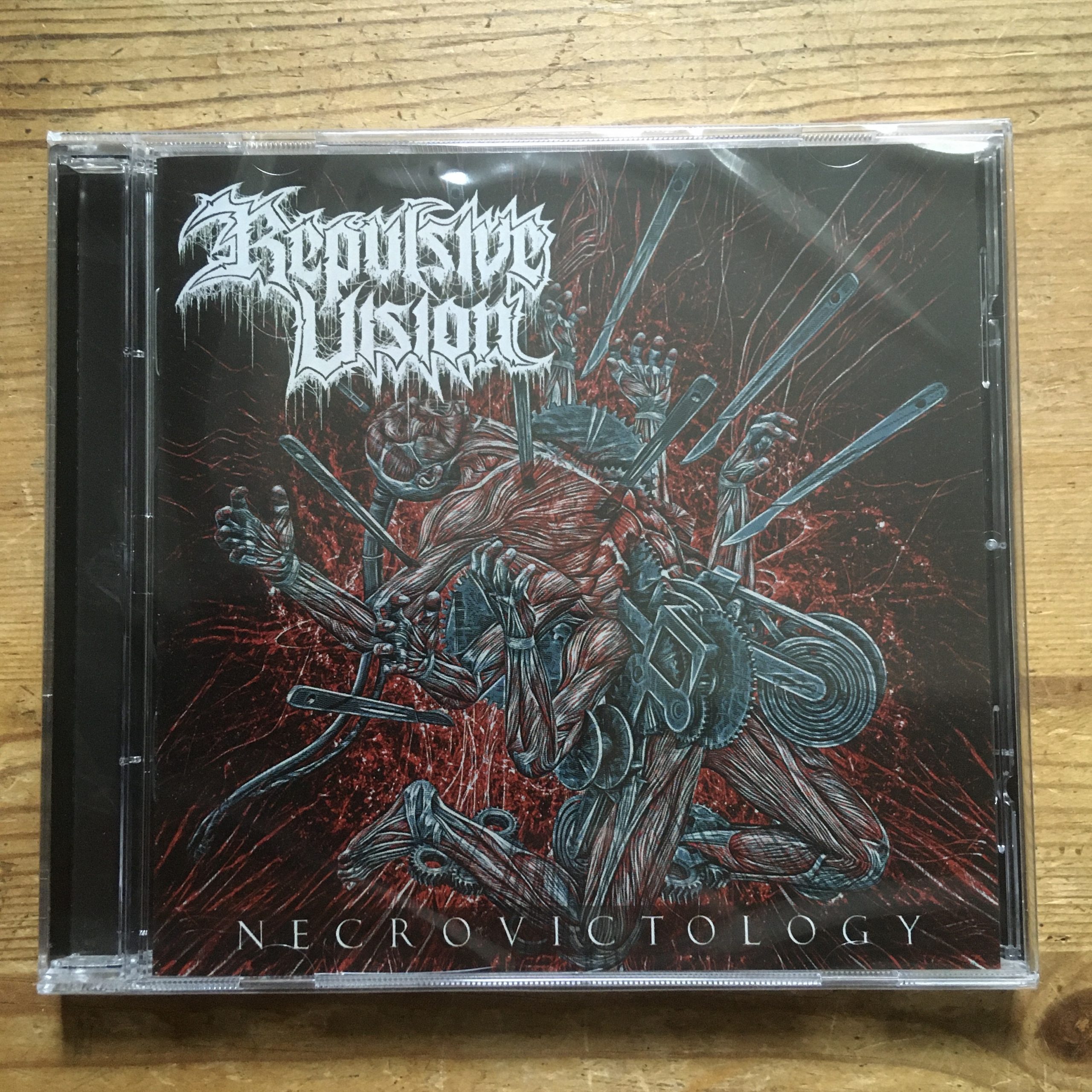 Photo of the Repulsive Vision - "Necrovictology" CD