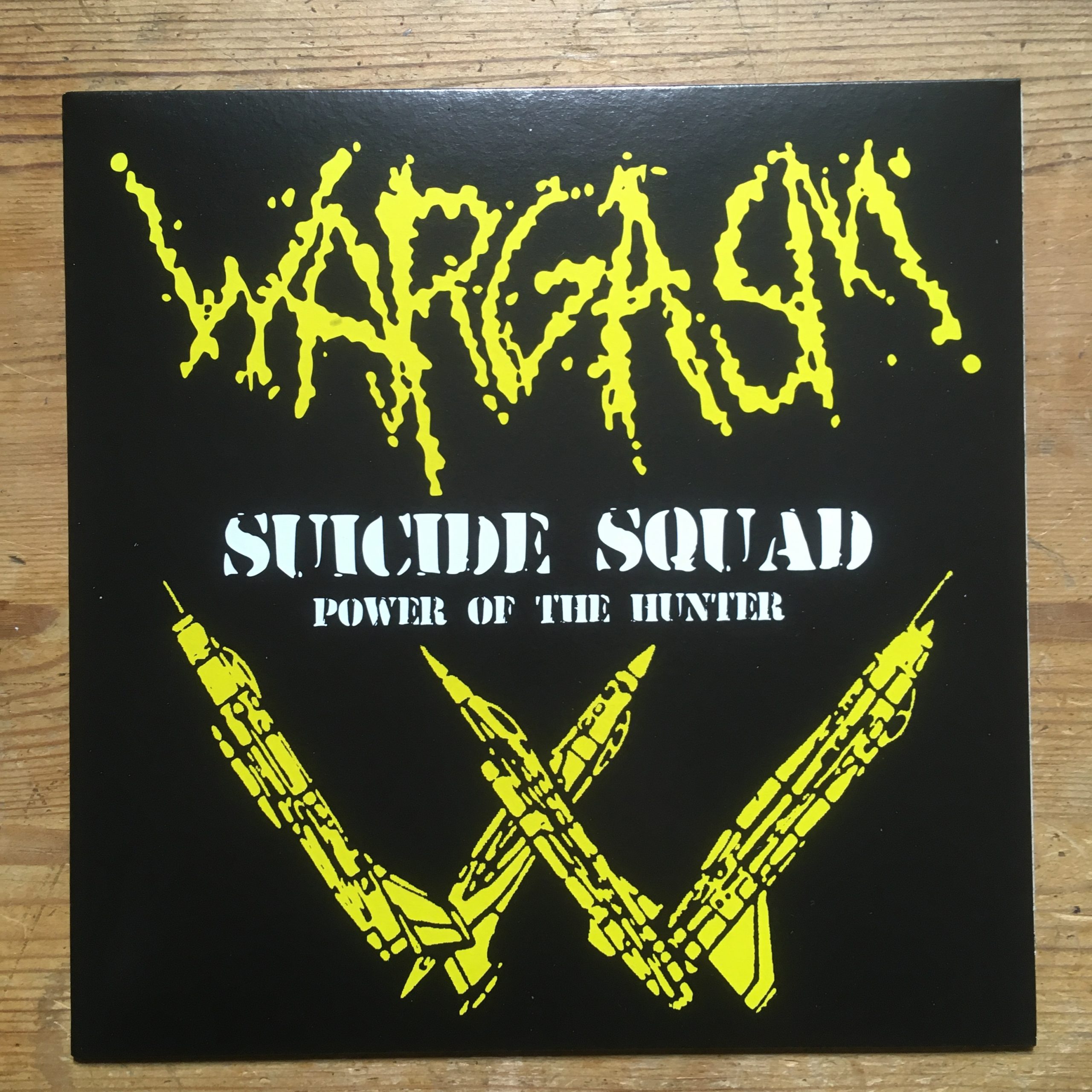 Photo of the Wargasm - "Power Of The Hunter / Suicide Squad" 7" EP (Black vinyl)