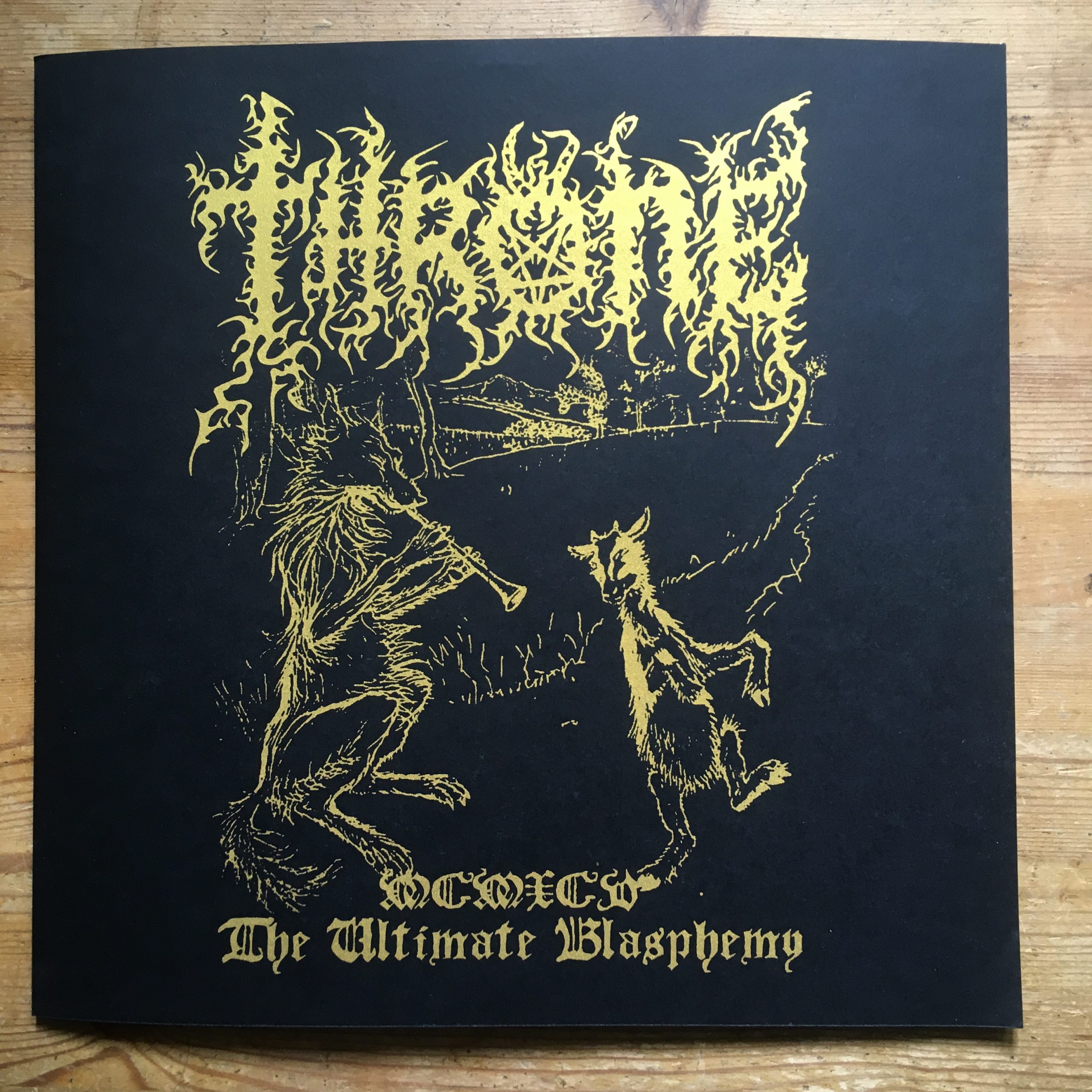 Photo of the Throne - "MCMXCV: The Ultimate Blasphemy" LP (Black vinyl)