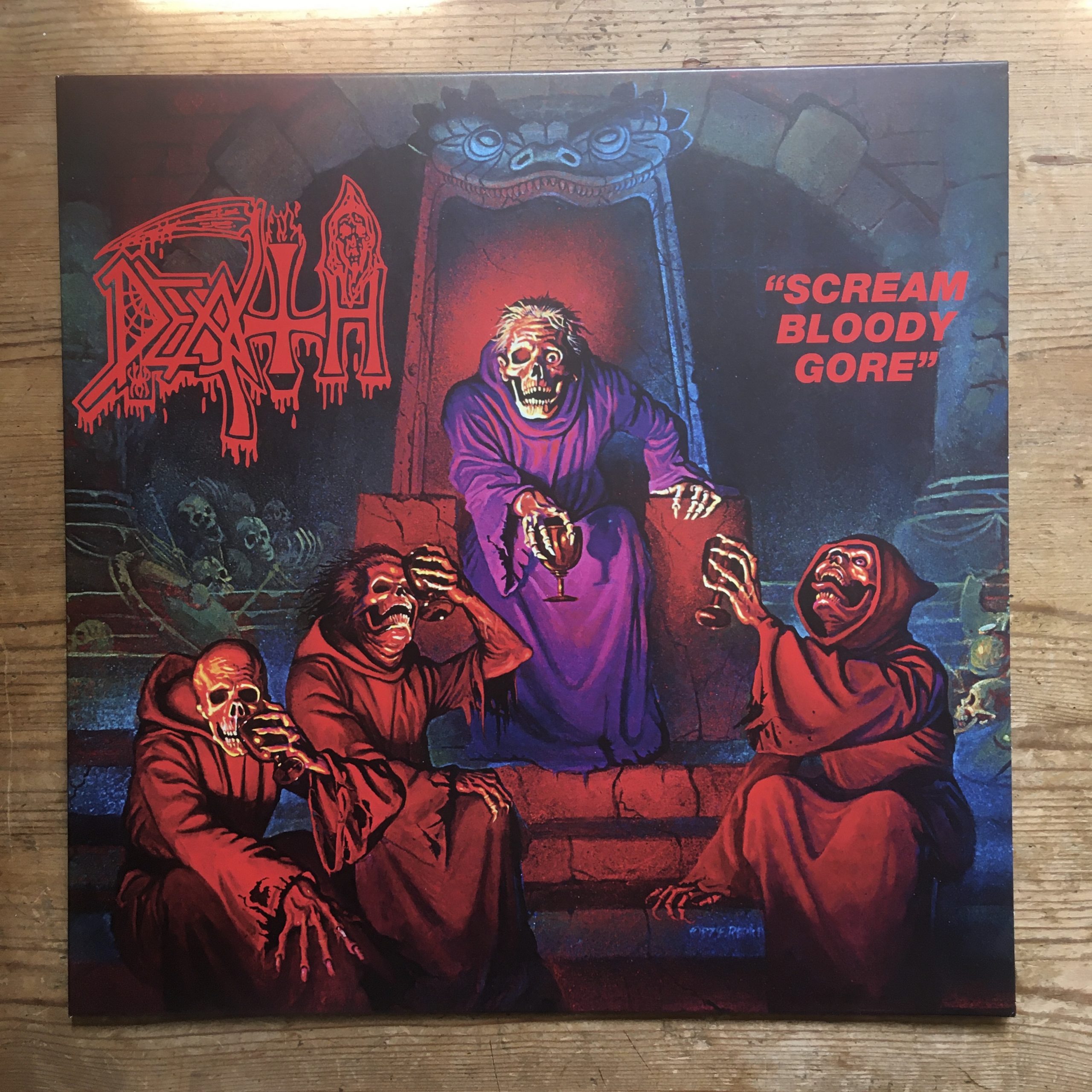 Photo of the Death - "Scream Bloody Gore" LP