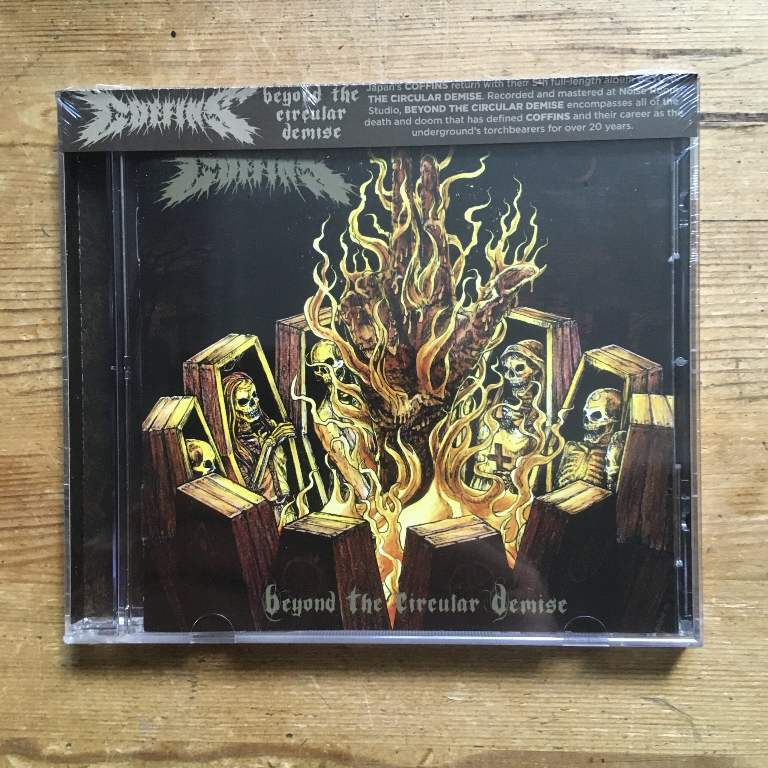 Photo of the Coffins - "Beyond the Circular Demise" CD