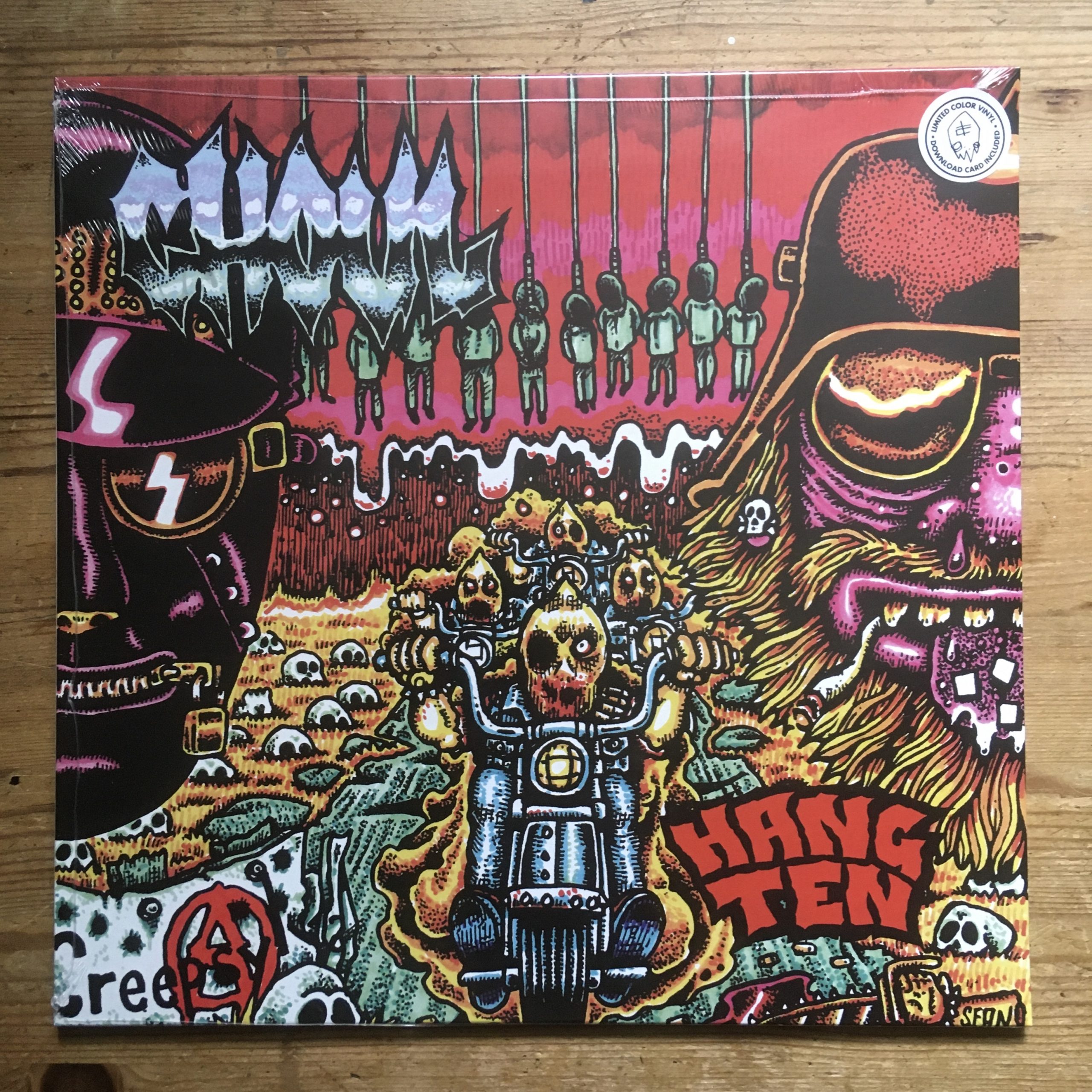 Photo of the Ghoul - "Hang ten" 10" EP (colour vinyl)