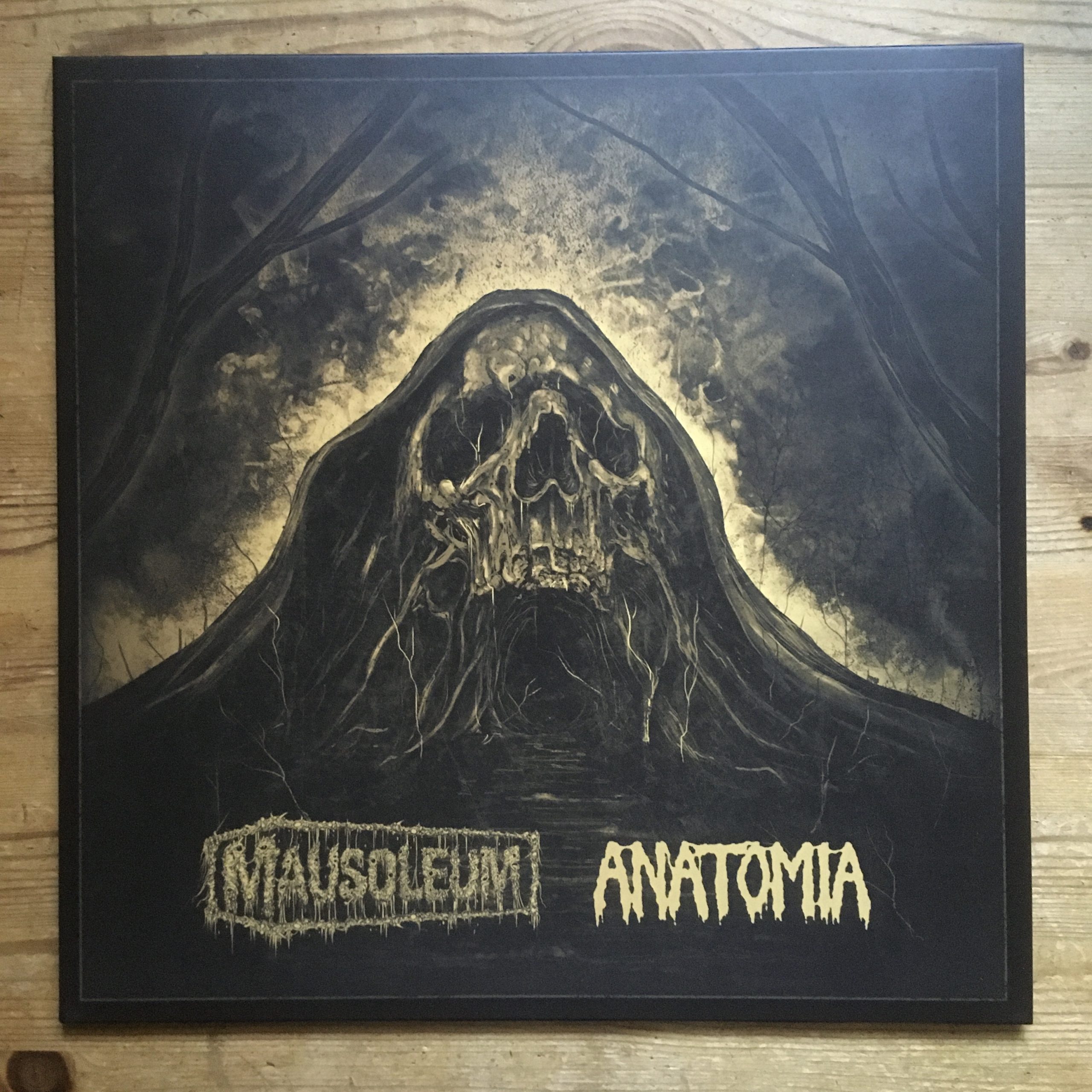Photo of the Anatomia / Mausoleum - "Split" LP (Black vinyl)