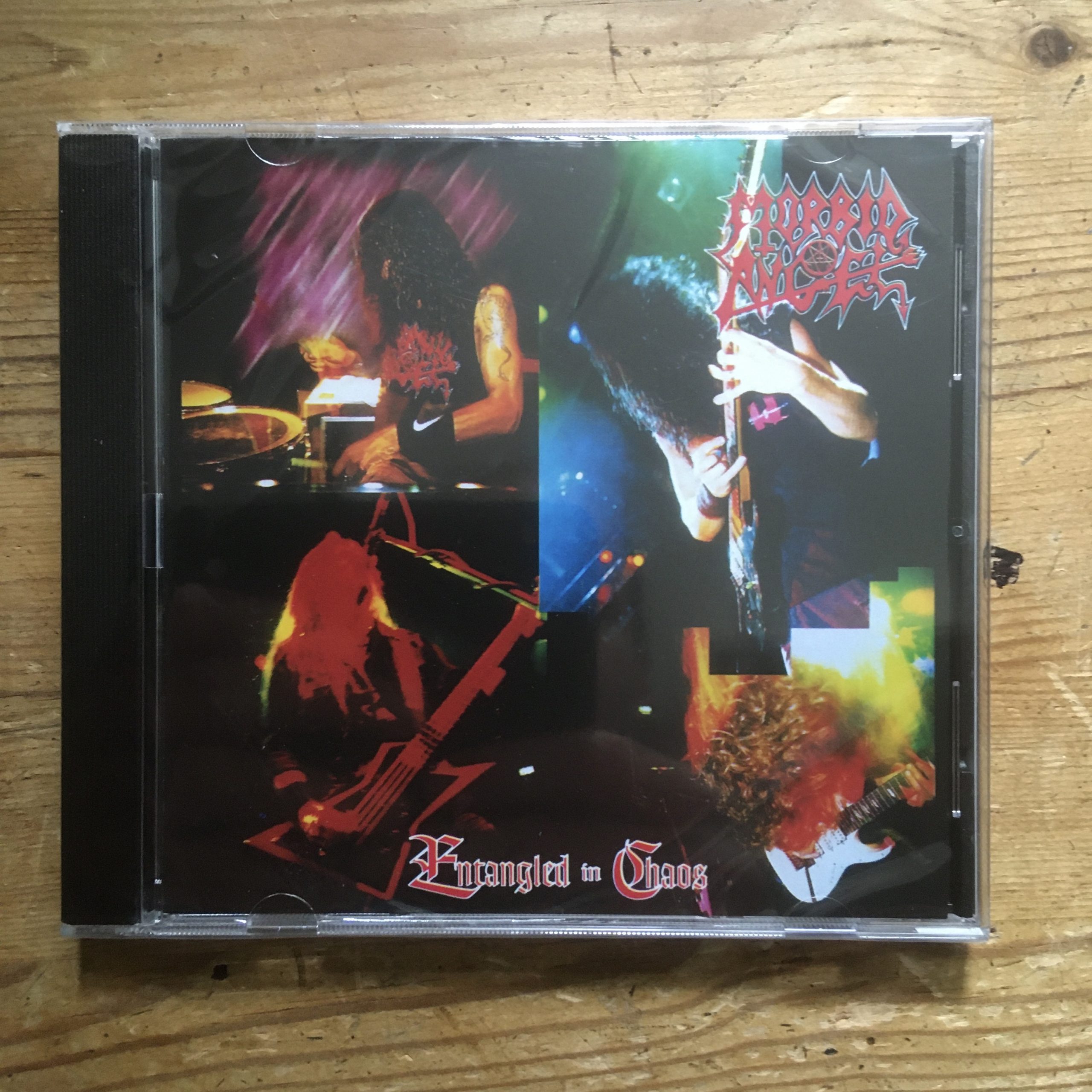 Photo of the Morbid Angel - "Entangled in Chaos" CD