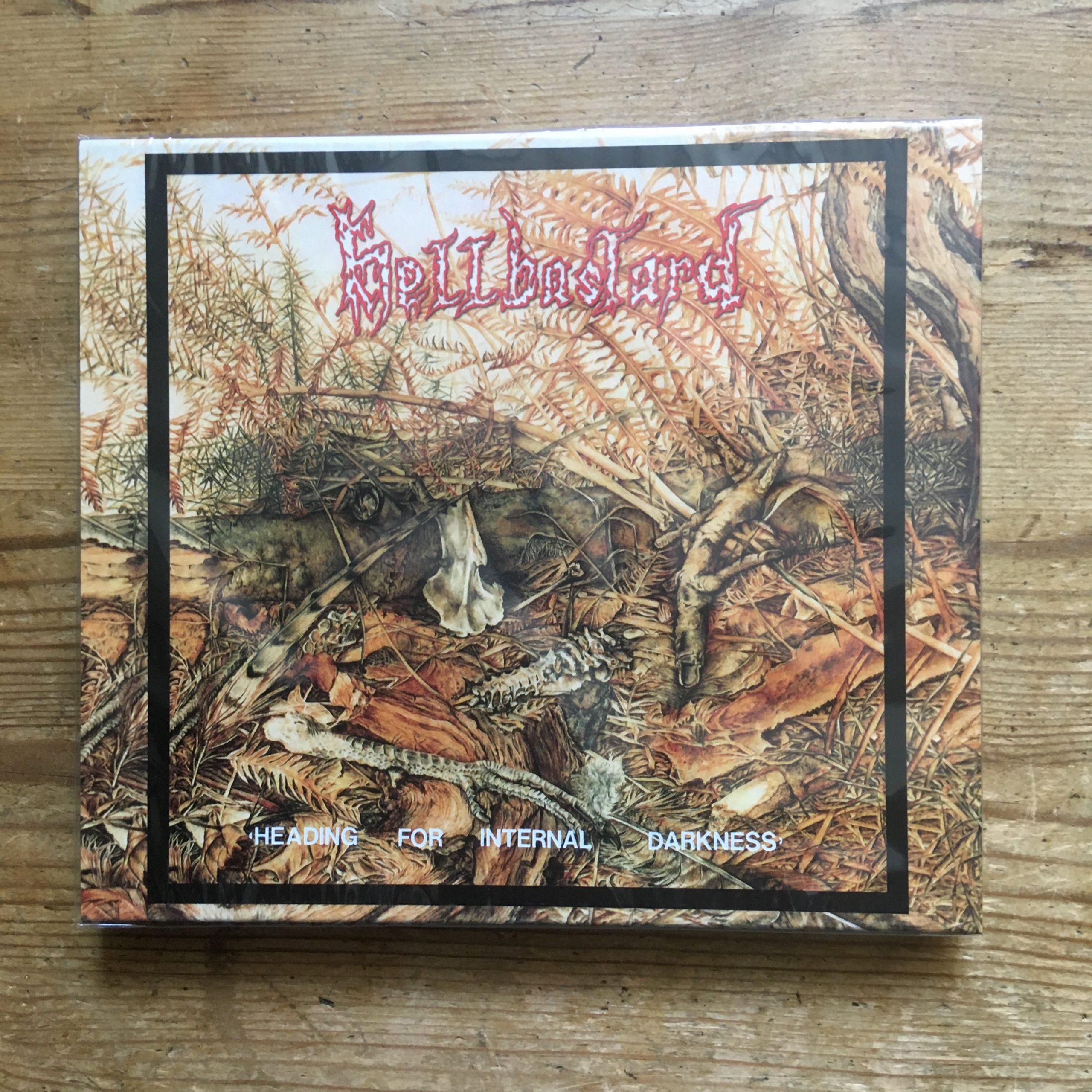 Photo of the Hellbastard - "Heading for Internal Darkness" CD