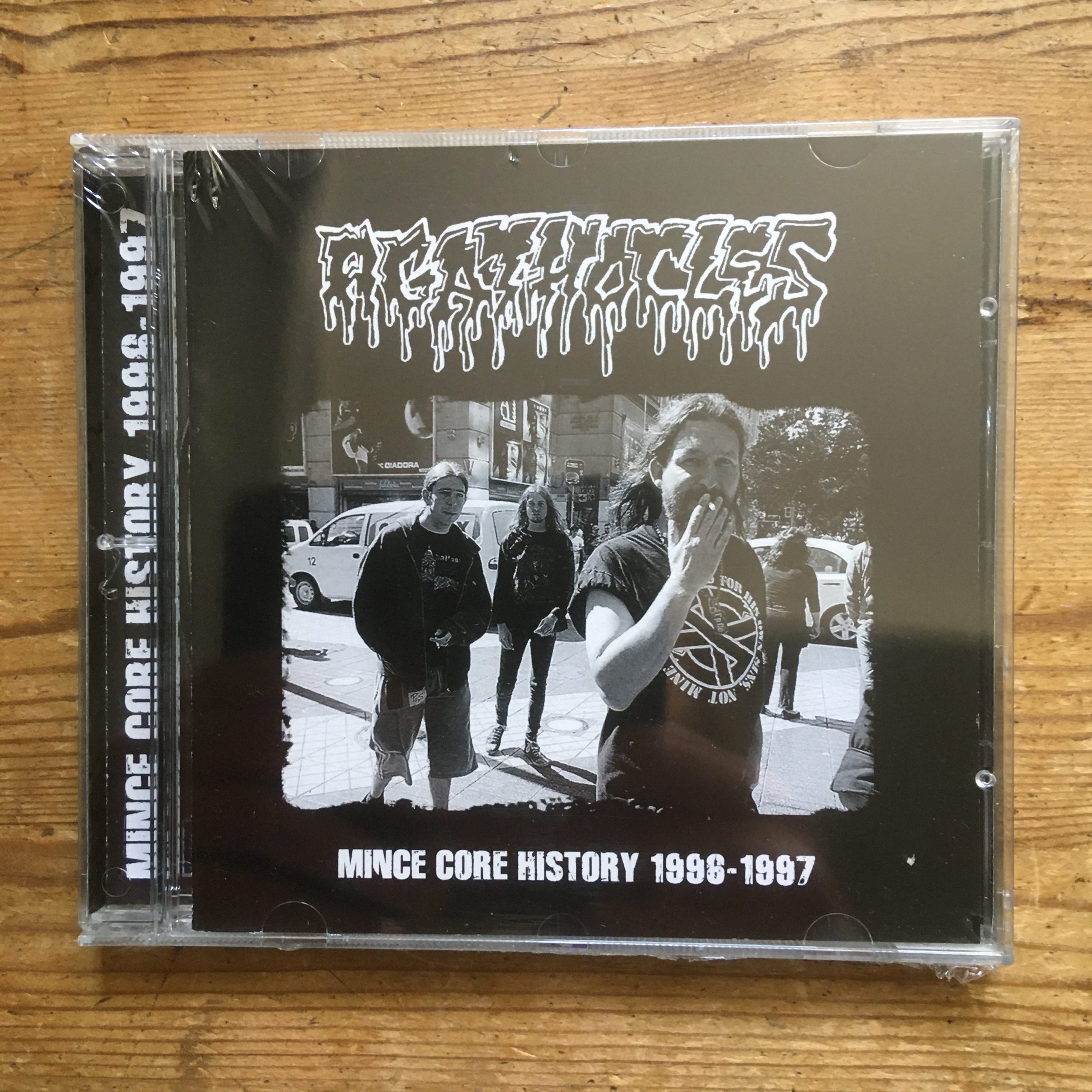 Photo of the Agathocles - "Mince Core History 1996-1997" CD