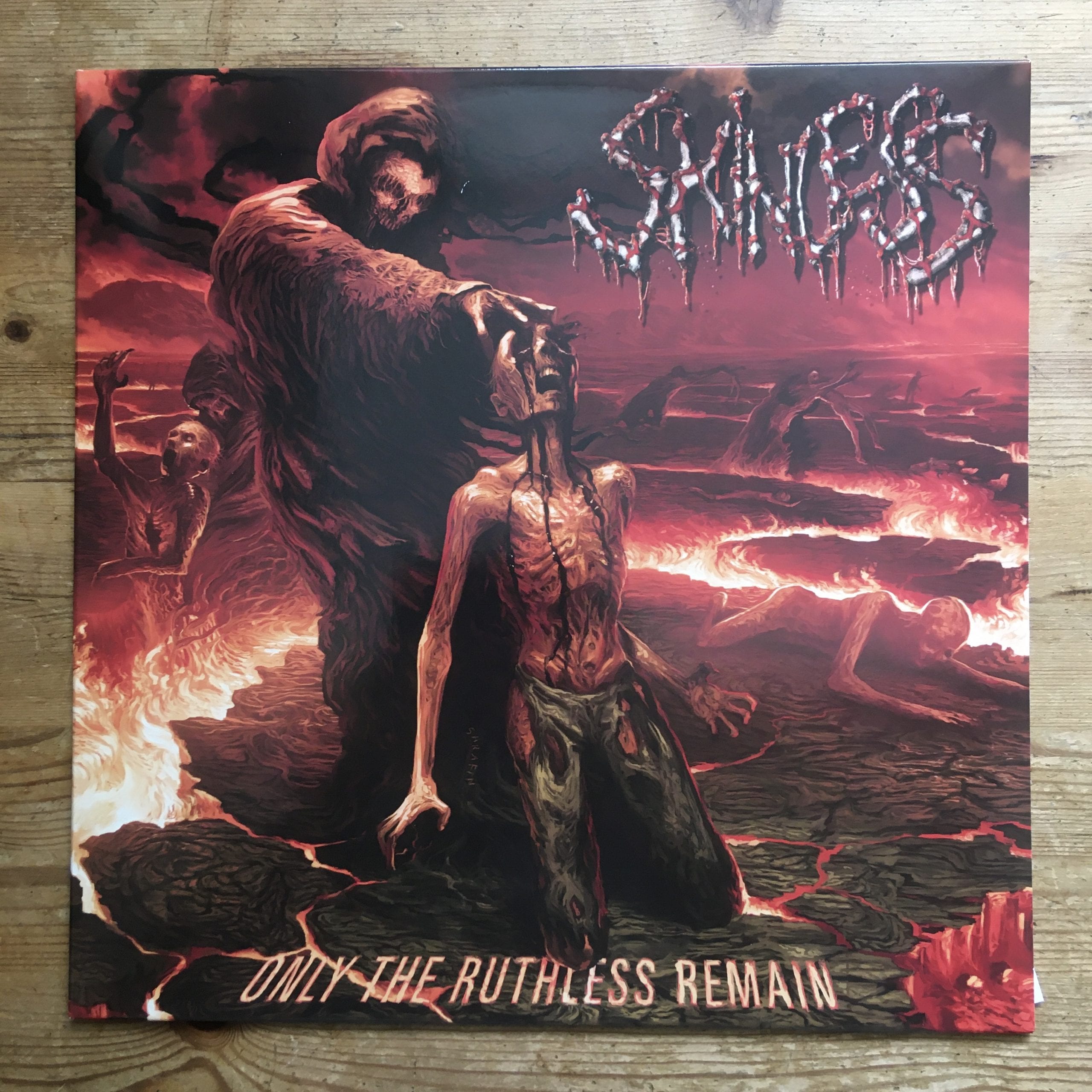 Photo of the Skinless - "Only the Ruthless Remain" LP (Silver vinyl)