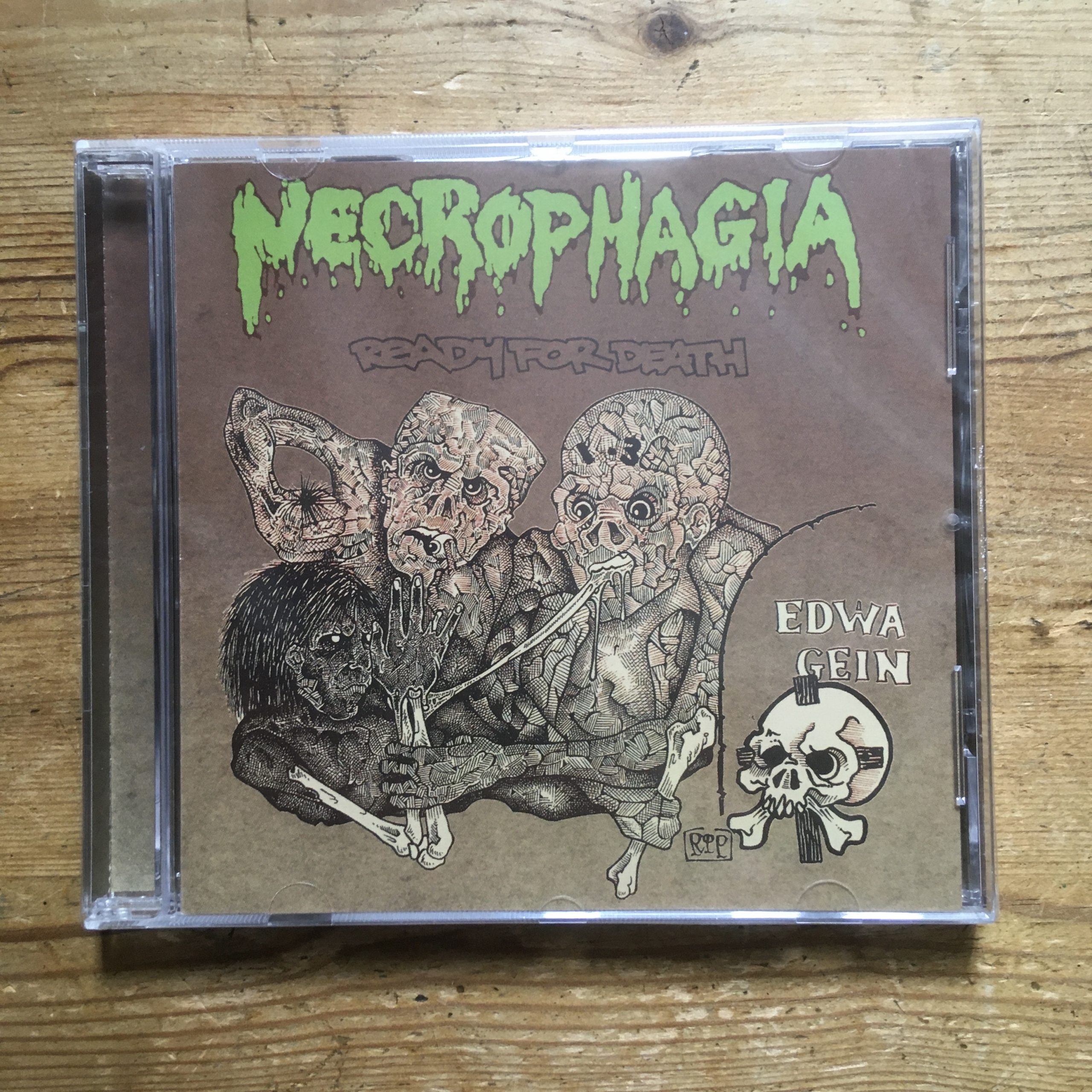 Photo of the Necrophagia - "Ready for Death" CD