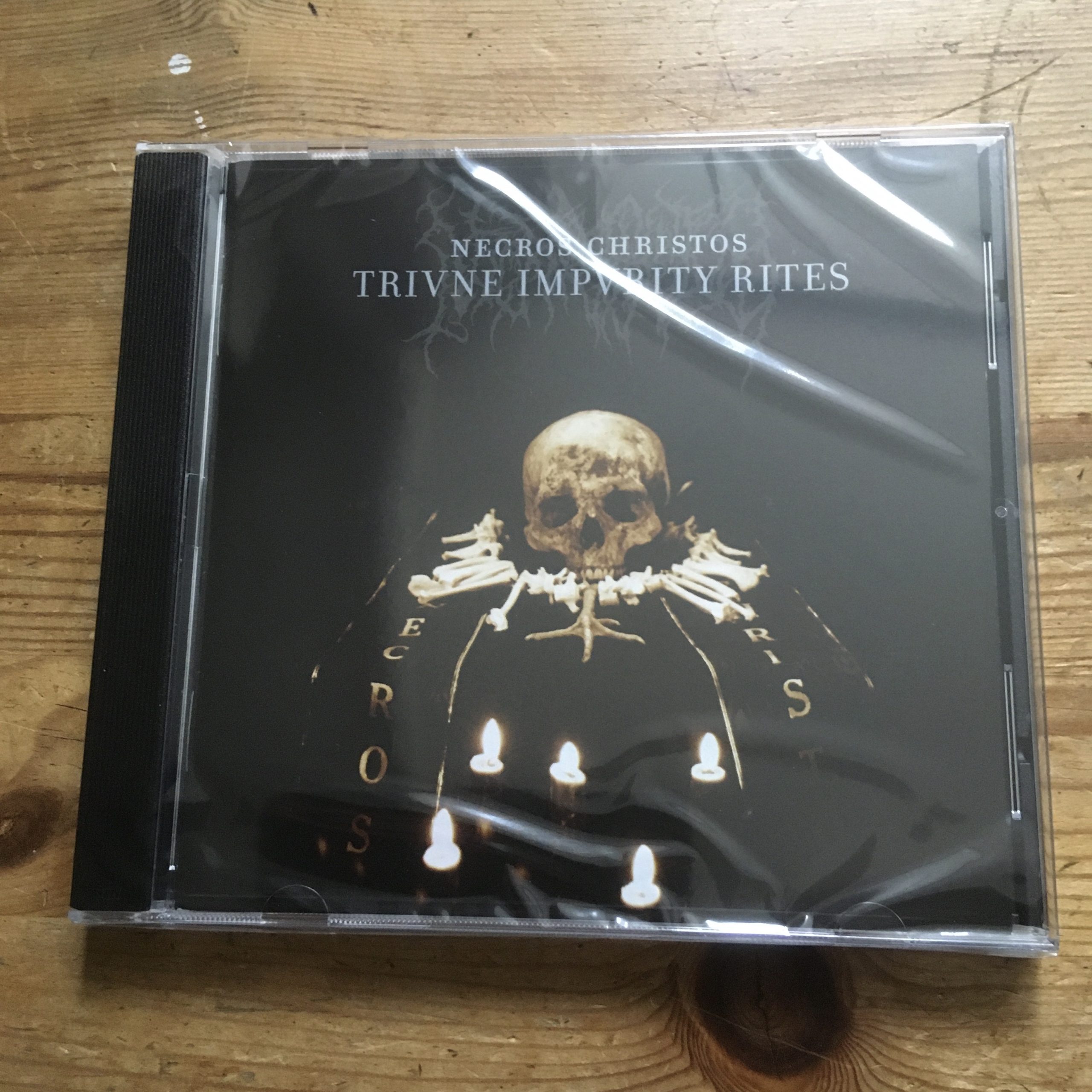 Photo of the Necros Christos - "Trivne Impvrity Rites" CD