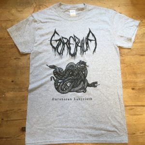 Photo of the Gorephilia - "Ouroboran Labyrinth" T-shirt (Light grey)
