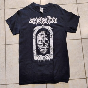 Superstition - "Melting Face" T-shirt (Black) (Small)