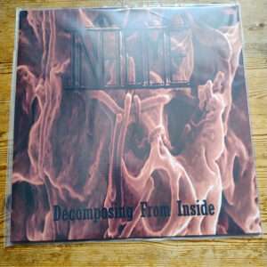 Inhume - "Decomposing from Inside" LP (Red / white vinyl)