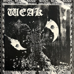 Weak - "Første" 7" EP (Black vinyl)