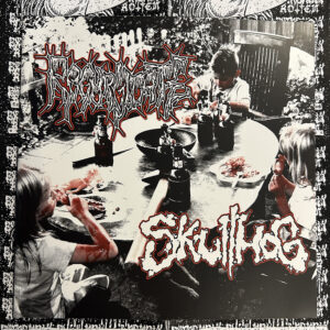 Regurgitate / Skullhog - "Split" 7" (Black vinyl)