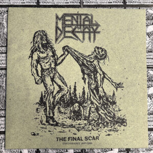 Mental Decay - "The Final Scar - Discography 1987-1988" LP + CD (Black vinyl)