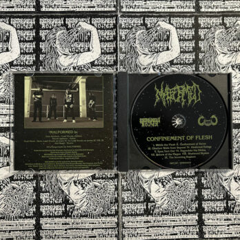 nabe190 MALFORMED / Confinement of＋3枚 ERP129 Malformed - “Confinement of Flesh” CD — Extremely