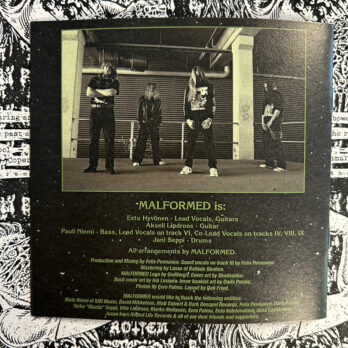 ERP129 Malformed - “Confinement of Flesh” CD — Extremely