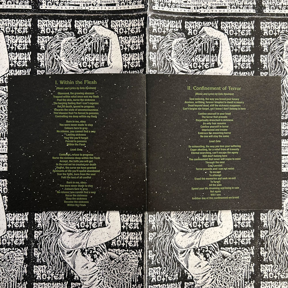 nabe190 MALFORMED / Confinement of＋3枚 ERP129 Malformed - “Confinement of Flesh” CD — Extremely