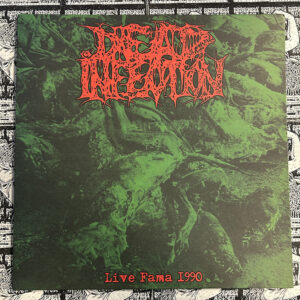 Dead Infection / D.O.C. - "Live  Fama 1990 / Death in the Field" Split LP (Black vinyl)