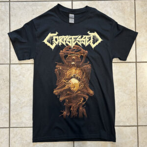 Corpsessed - "Creature of Decay" T-shirt (Black) (Small)