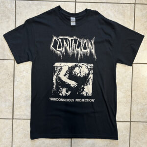Contagion - "Subconscious Projection" T-shirt (Black) (Small)