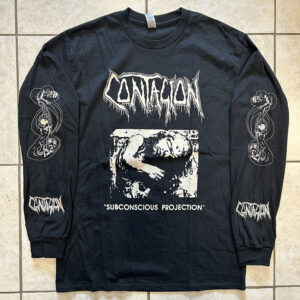 Contagion - "Subconscious Projection" Long sleeve shirt (Black) (Large)